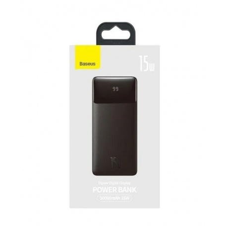 Внешний аккумулятор Baseus Bipow Digital Display Black (PPBD050201) - фото 5