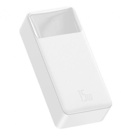 Внешний аккумулятор Baseus Bipow Digital Display Overseas Edition White (PPBD050202) - фото 2