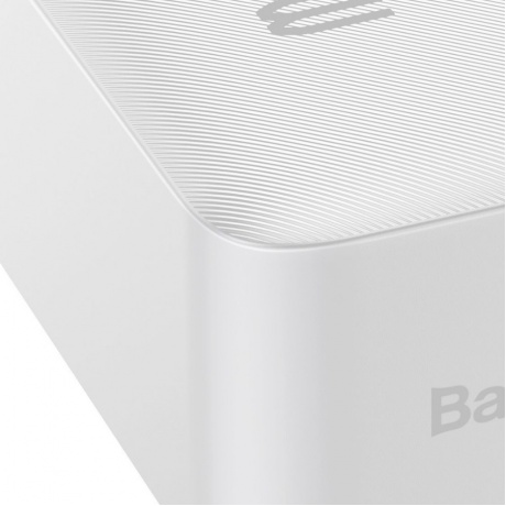 Внешний аккумулятор Baseus Bipow Digital Display Overseas Edition White (PPBD050202) - фото 5