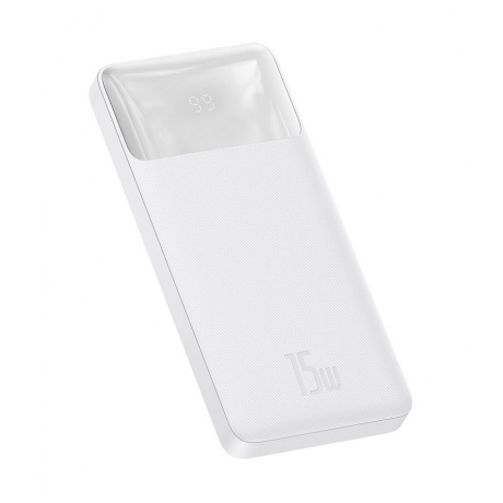 Внешний аккумулятор Baseus Bipow Digital Display White (PPBD050002) - фото 2