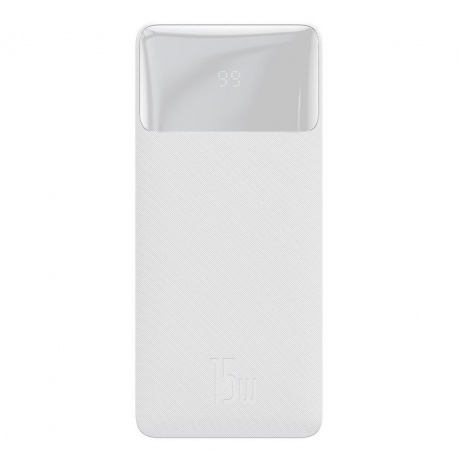 Внешний аккумулятор Baseus Bipow Digital Display White (PPBD050102) - фото 1