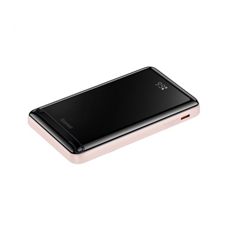 Внешний аккумулятор Baseus Magnetic Overseas Edition Pink (PPCX000204) - фото 7