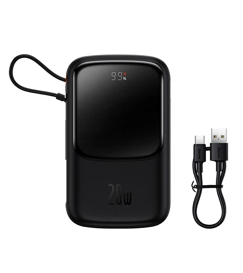 Внешний аккумулятор Baseus Qpow Pro iP Black (PPQD020001) - фото 11