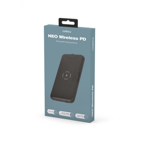 Внешний аккумулятор Rombica NEO Wireless PD Black - фото 5
