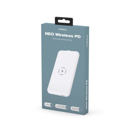 Внешний аккумулятор Rombica NEO Wireless PD White - фото 5