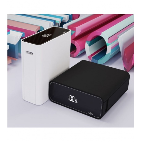 Аккумулятор внешний VLP B-Energy 10000mAh 30W, USB-C+USB-A, черный - фото 9