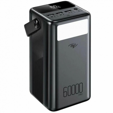 Внешний аккумулятор Itel Maxpower 600PF 60000mAh Black - фото 2