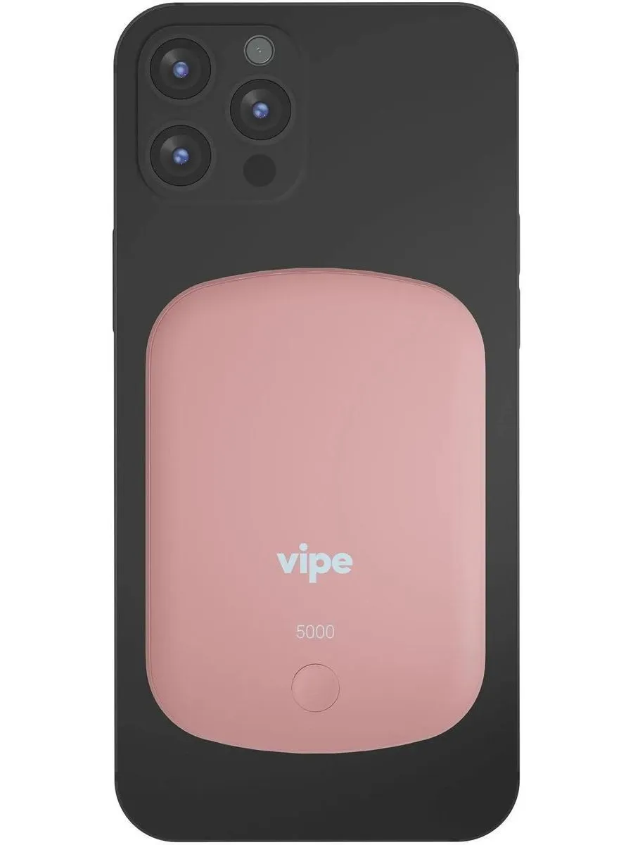 Внешний аккумулятор Vipe Jake,  5000мAч,  розовый (vppbjake5kstpnk) - фото 11