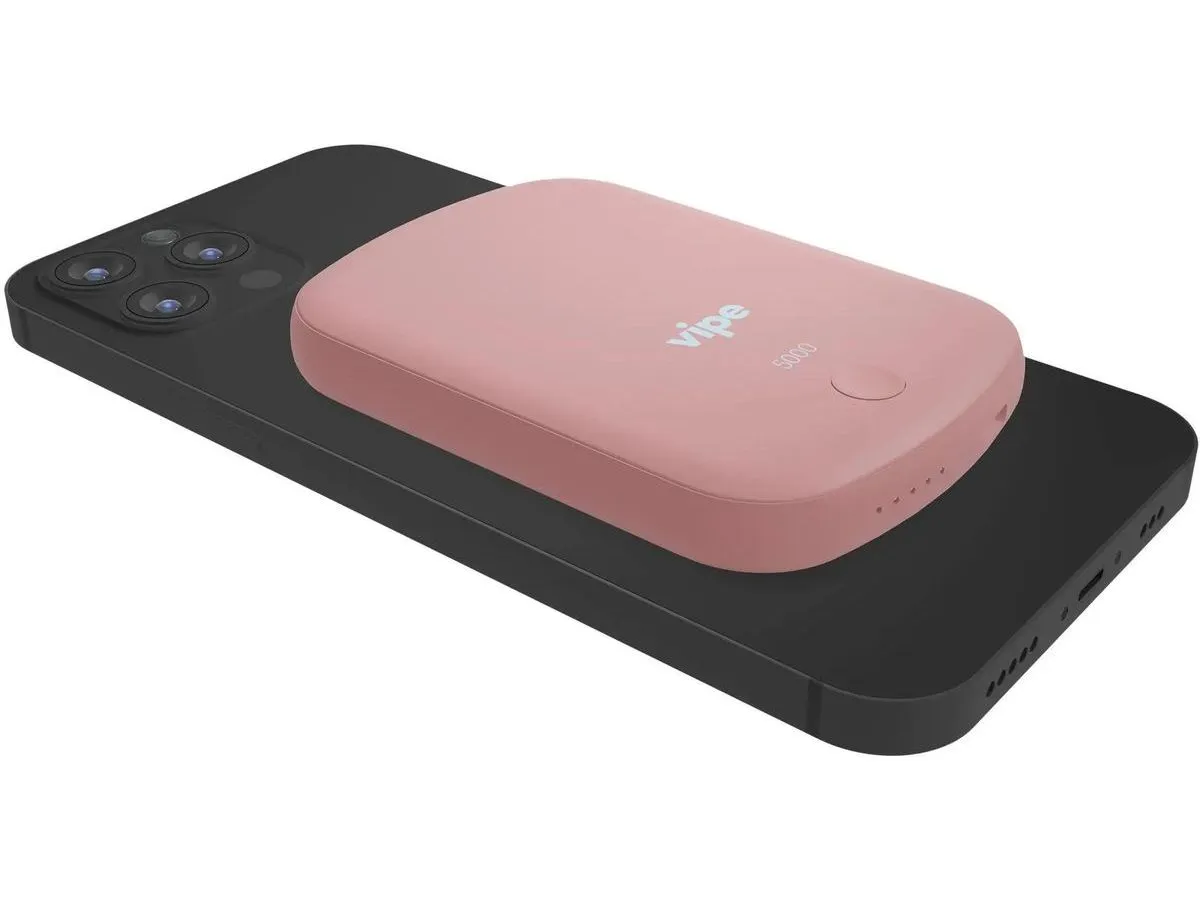 Внешний аккумулятор Vipe Jake,  5000мAч,  розовый (vppbjake5kstpnk) - фото 12