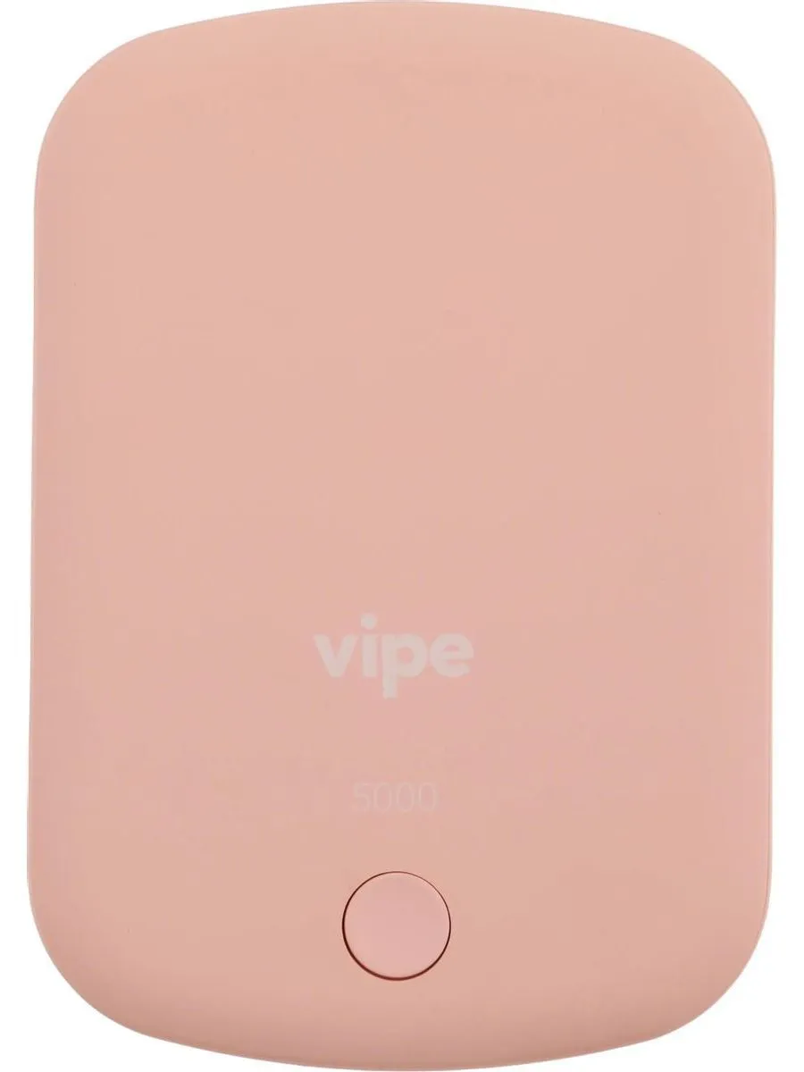 Внешний аккумулятор Vipe Jake,  5000мAч,  розовый (vppbjake5kstpnk) - фото 2