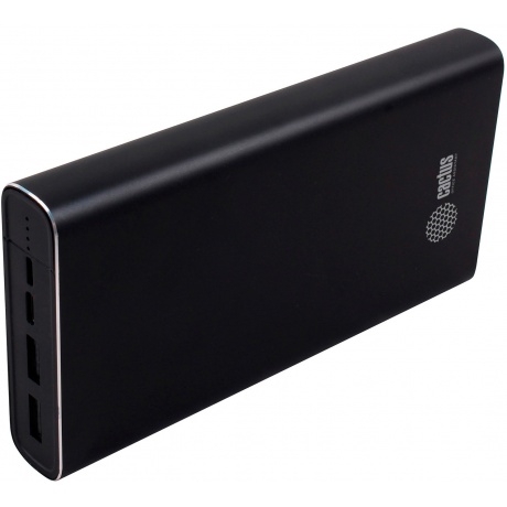 Внешний аккумулятор Cactus CS-PBFSIT-20000,  20000мAч,  черный - фото 3