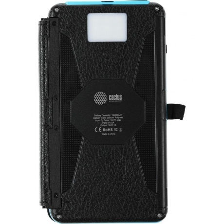 

Внешний аккумулятор Cactus CS-PBFSPT-10000, 10000мAч, черный