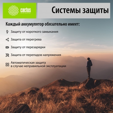 Внешний аккумулятор Cactus CS-PBFSYT-20000,  20000мAч,  синий - фото 22