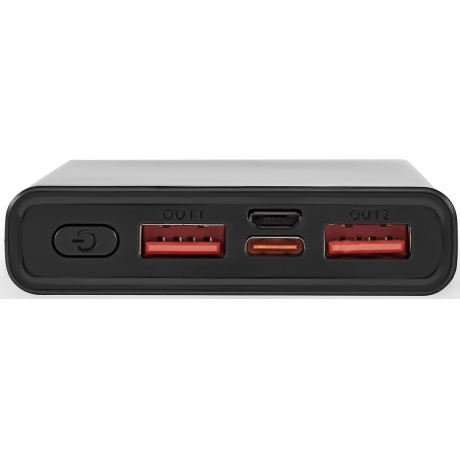 Внешний аккумулятор Digma DGPF10A,  10000мAч,  черный (dgpf10a22pbk) - фото 7