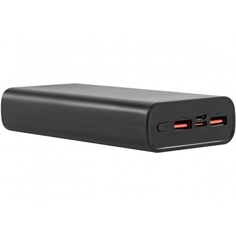 Внешний аккумулятор Digma DGPF20A,  20000мAч,  черный (dgpf20a22pbk) - фото 6