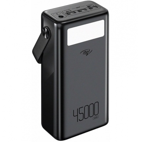 Внешний аккумулятор ITEL Maxpower 450PF,  45000мAч,  черный - фото 2