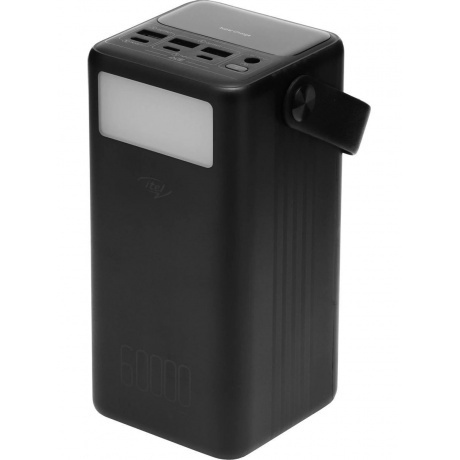 Внешний аккумулятор ITEL Maxpower 600PF,  60000мAч,  черный - фото 1
