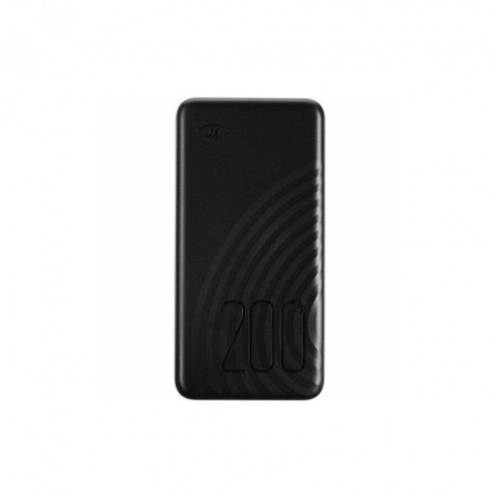 Внешний аккумулятор ITEL Star 200,  20000мAч,  черный - фото 1