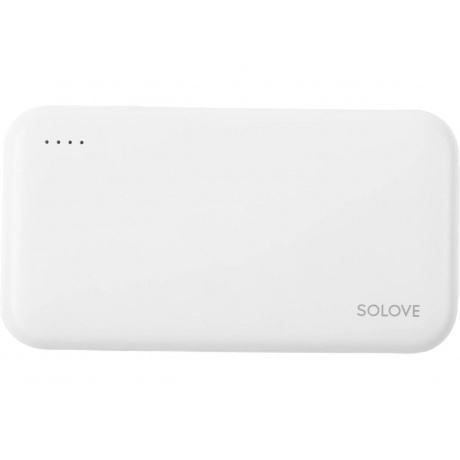 Внешний аккумулятор SOLOVE W7,  10000мAч,  белый (w7 white rus)