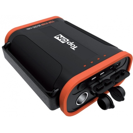 Внешний аккумулятор TOPON TOP-X100,  96000мAч,  черный/оранжевый...