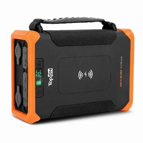 Внешний аккумулятор TOPON TOP-X100Pro,  96000мAч,  черный/желтый...