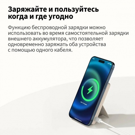 Внешний аккумулятор Xiaomi Magnetic Power Bank 6000mAh BHR9074GL - фото 16