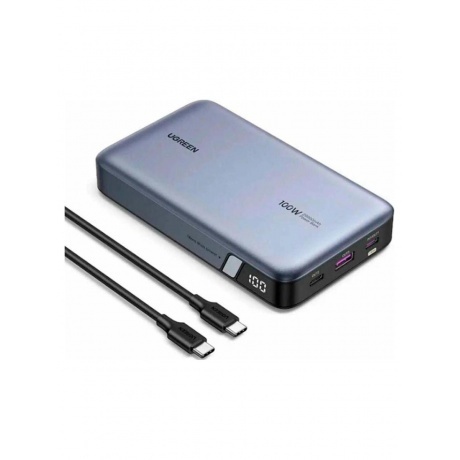 Портативное зарядное устройство Ugreen PB720 Grey (25188) 20000mAh - фото 2