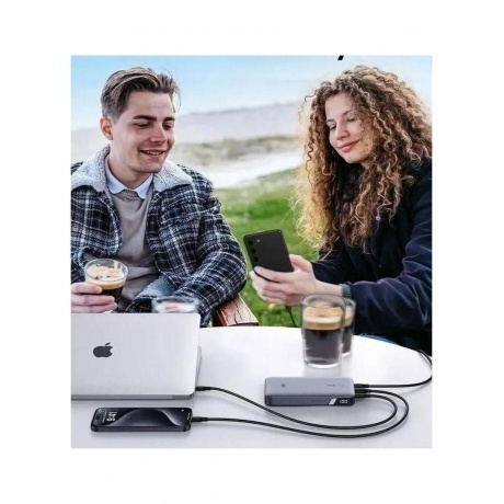 Портативное зарядное устройство Ugreen PB720 Grey (25188) 20000mAh - фото 4