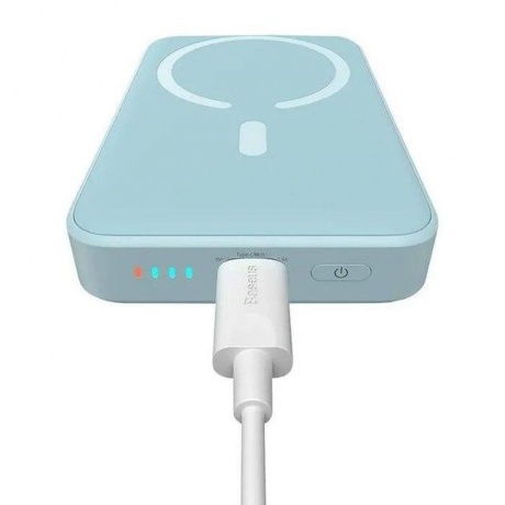 Портативное зарядное устройство Baseus PPCXM10 Blue (PPCX110103) - фото 2