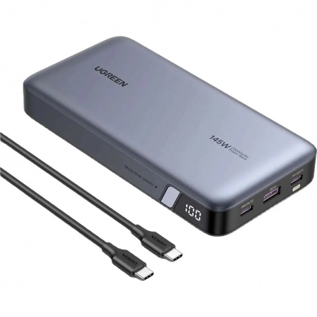 Портативное зарядное устройство Ugreen PB205 Abyss Blue (90597A) - фото 2