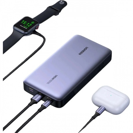 Портативное зарядное устройство Ugreen PB205 Abyss Blue (90597A) - фото 3