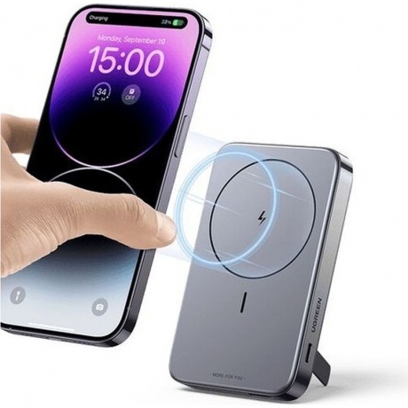 Портативное зарядное устройство Ugreen PB206 Space Gray (15086) - фото 3
