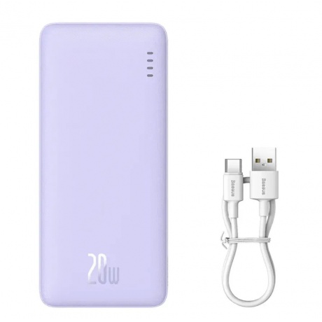 Портативное зарядное устройство Baseus P10022801513-00 Nebula Purple - фото 1