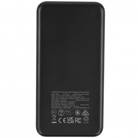 Портативное зарядное устройство Ugreen PB311 Black (25742) - фото 3