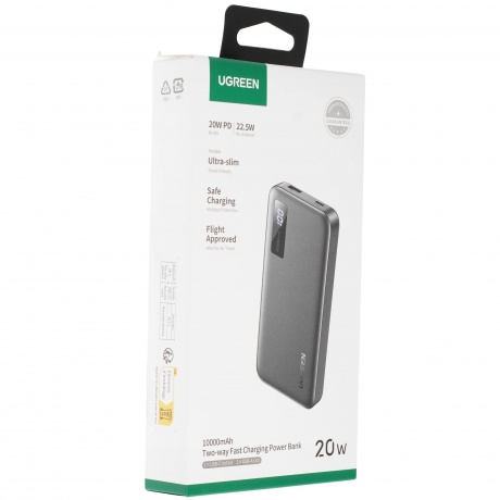 Портативное зарядное устройство Ugreen PB311 Black (25742) - фото 8