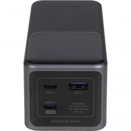 Портативное зарядное устройство Ugreen PB721 Space Gray (35524B) - фото 5