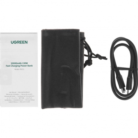 Портативное зарядное устройство Ugreen PB721 Space Gray (35524B) - фото 6