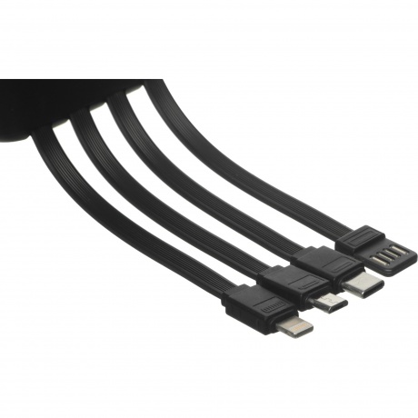 Мобильный аккумулятор Hoco J151 10000mAh 2A черный (53350) - фото 13