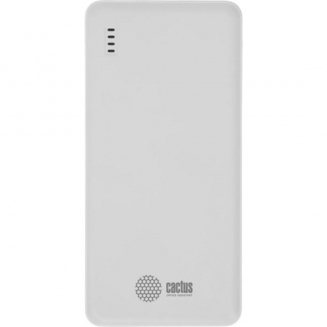 

Мобильный аккумулятор Cactus CS-PBFSBA-10000 10000mAh 22.5W 4.5A USB-A/2xUSB-C белый