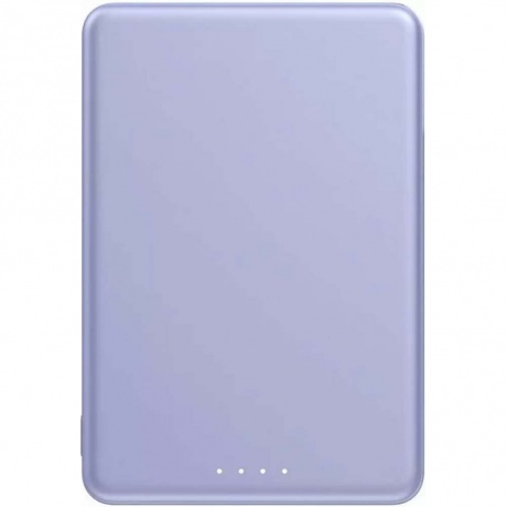 Внешний аккумулятор Xiaomi Super Slim Magnetic Power Bank 5000 Purple - фото 2