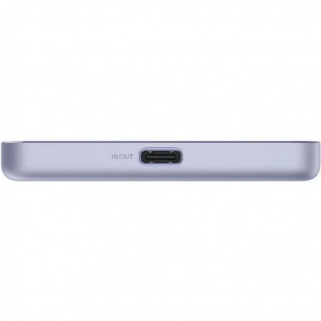 Внешний аккумулятор Xiaomi Super Slim Magnetic Power Bank 5000 Purple - фото 3