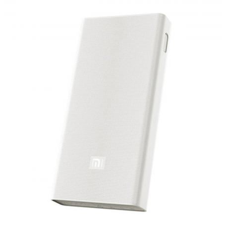 Внешний аккумулятор Xiaomi MI Power Bank 20000 mAh White - фото 1