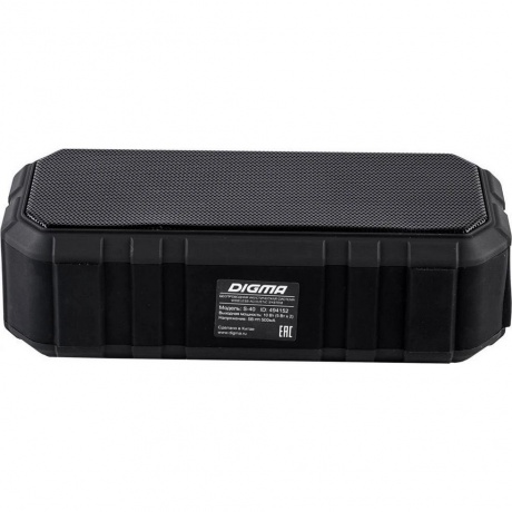 Портативная акустика Digma S-40 (черный) - фото 3