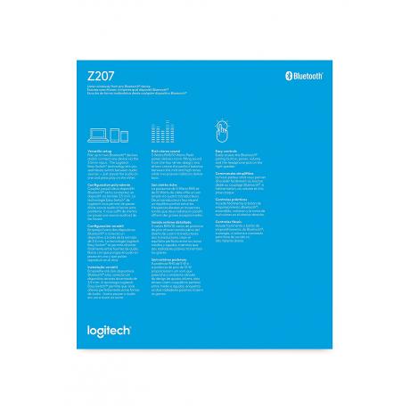 Портативная акустика Logitech Z207 (Black) - фото 8