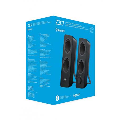 Портативная акустика Logitech Z207 (Black) - фото 9