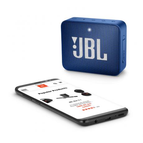 Портативная акустика JBL GO 2 синий - фото 6