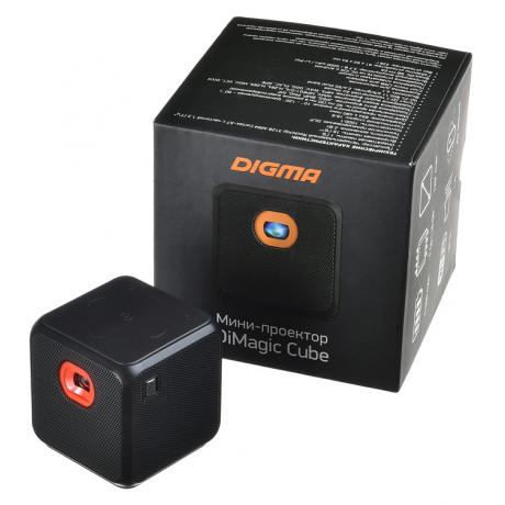 Проектор Digma DiMagic Cube черный - фото 13