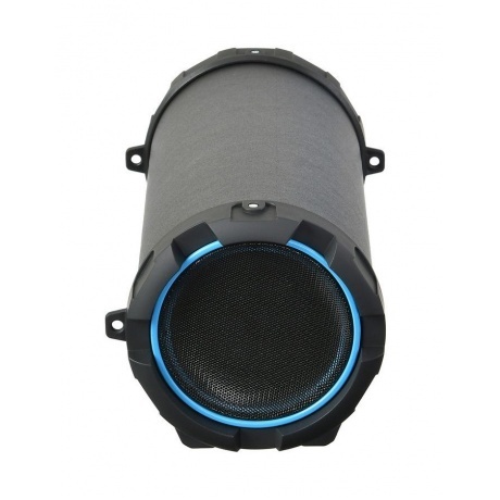 Портативная акустика Hyundai H-PAC220 черный/голубой - фото 4