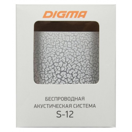 Портативная акустика Digma S-12 белый (SP123W) - фото 9