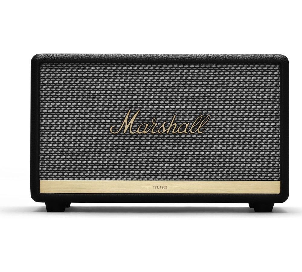 Портативная акустика Marshall Acton II Black беспроводная акустическая система marshall acton bt ii
